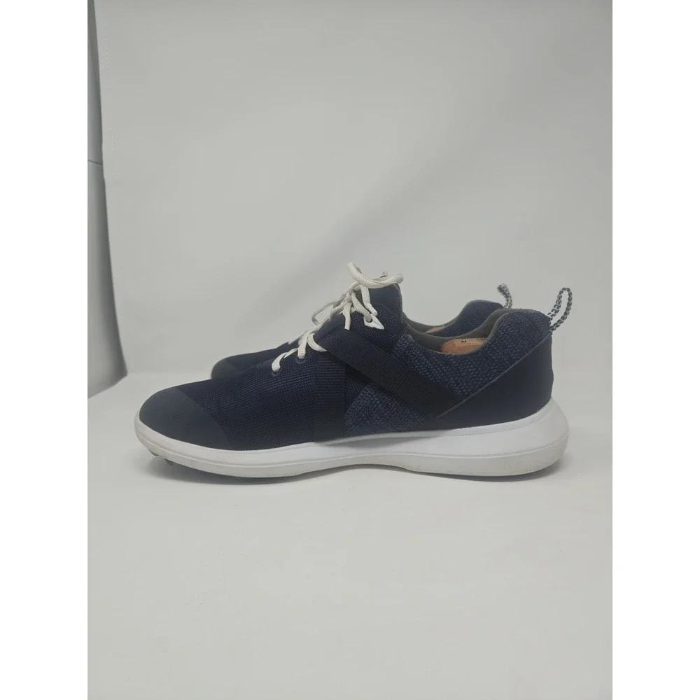 Footjoy FJ Flex Golf Shoes Mens 11.5 M Blue‎ White Spikeless 56102 *